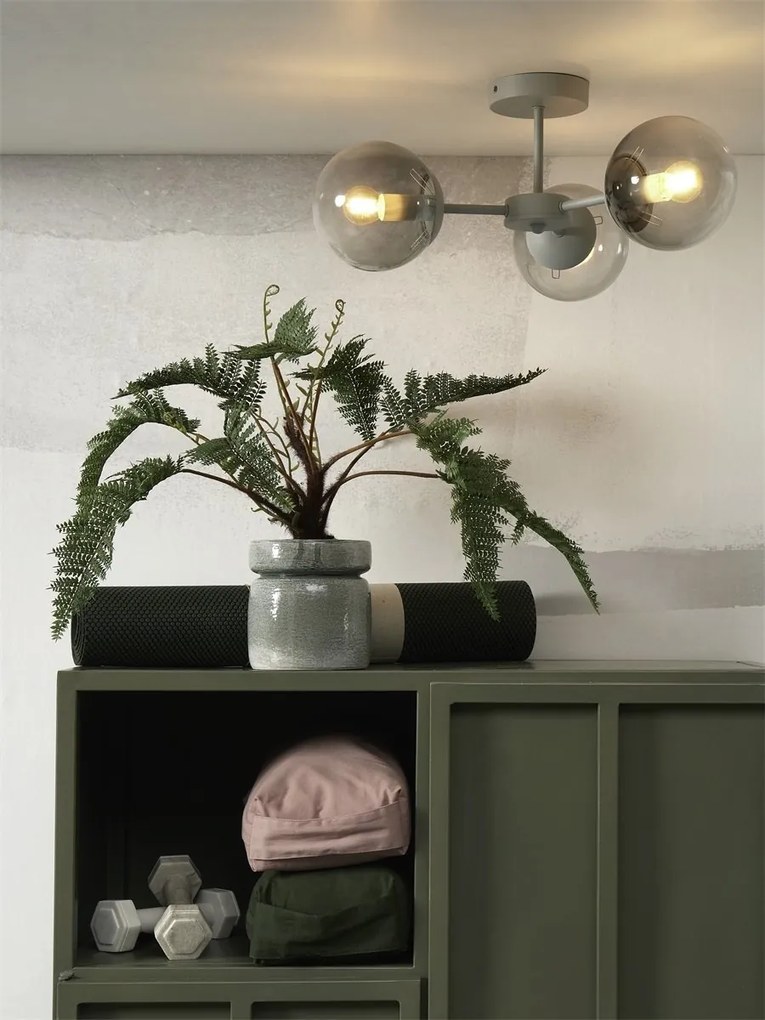 Lustra aplicata design modern minimalist Aspen 3L gradient/grey