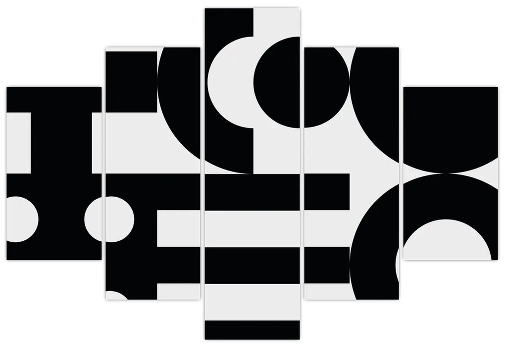 Tablou - Abstracție geometrică N⁰3 (150x105 cm)