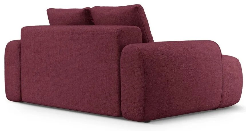 Canapea burgundy 175 cm Linz – Cosmopolitan Design