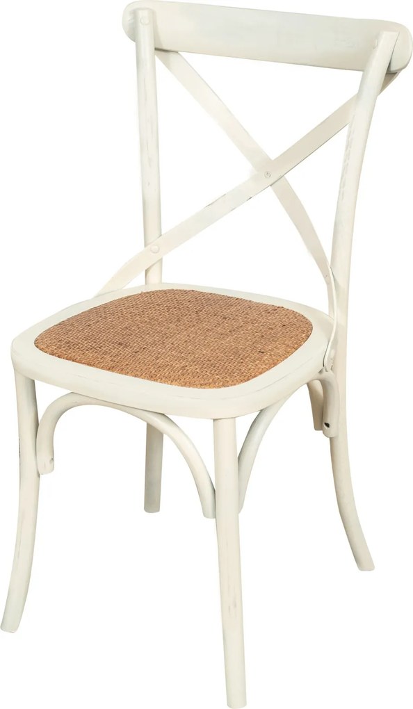 Scaun Thonet din lemn masiv si sezut din ratan