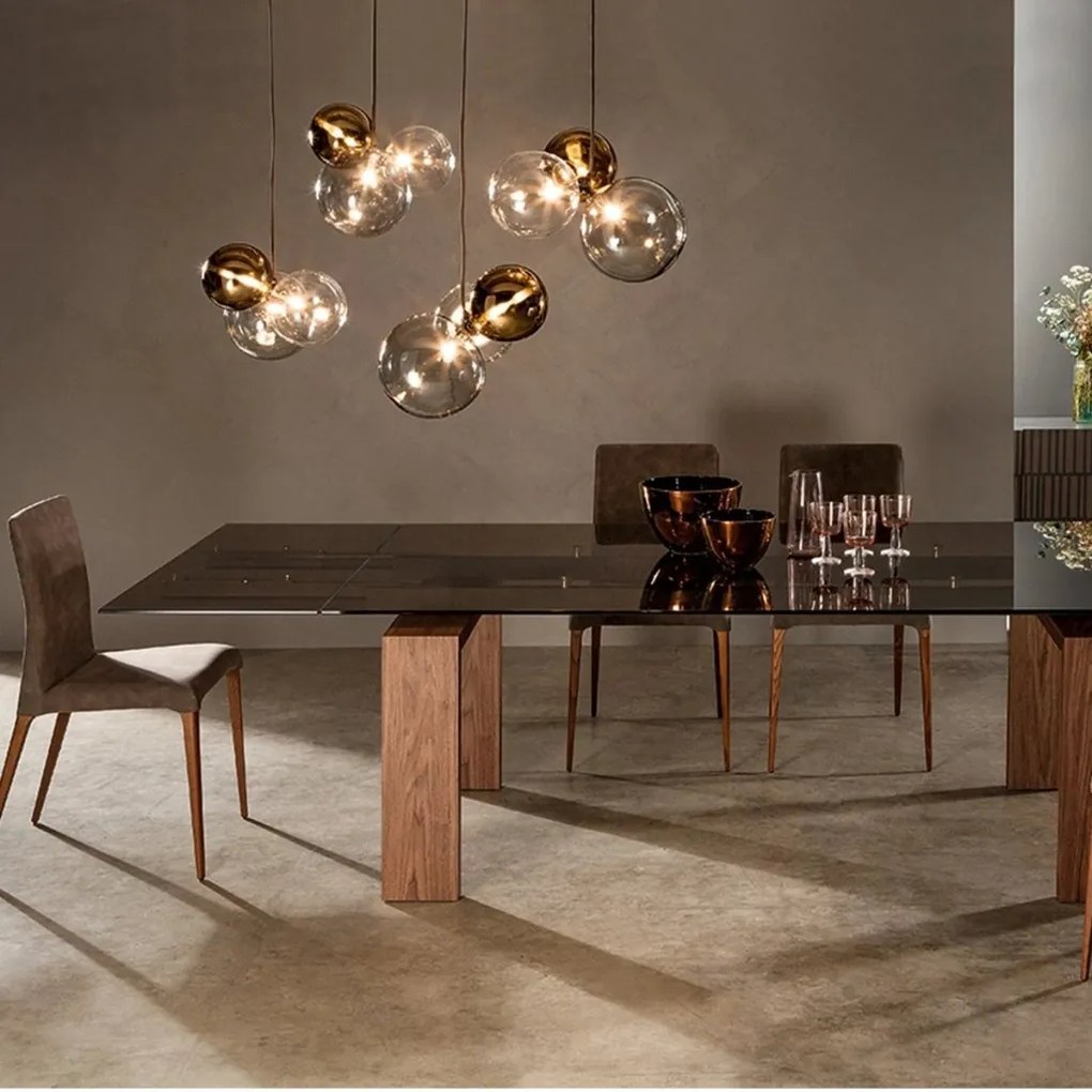 Lustra suspendata deosebita design LUX Atomo
