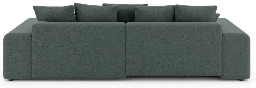 Colțar verde închis extensibil/cu spațiu de depozitare (cu colț variabil) Luma – Ropez