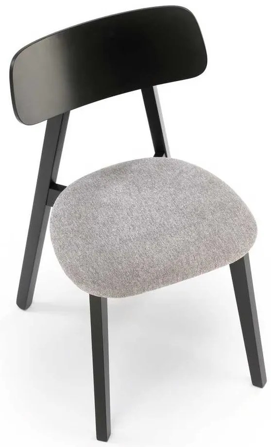 Scaun de bucătărie Hope, gri / negru