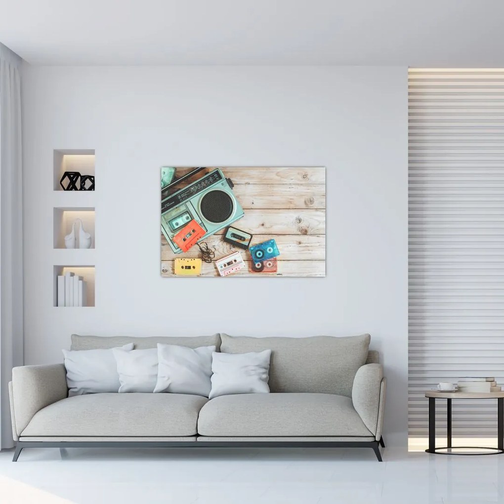 Tablou - Radio retro (90x60 cm)