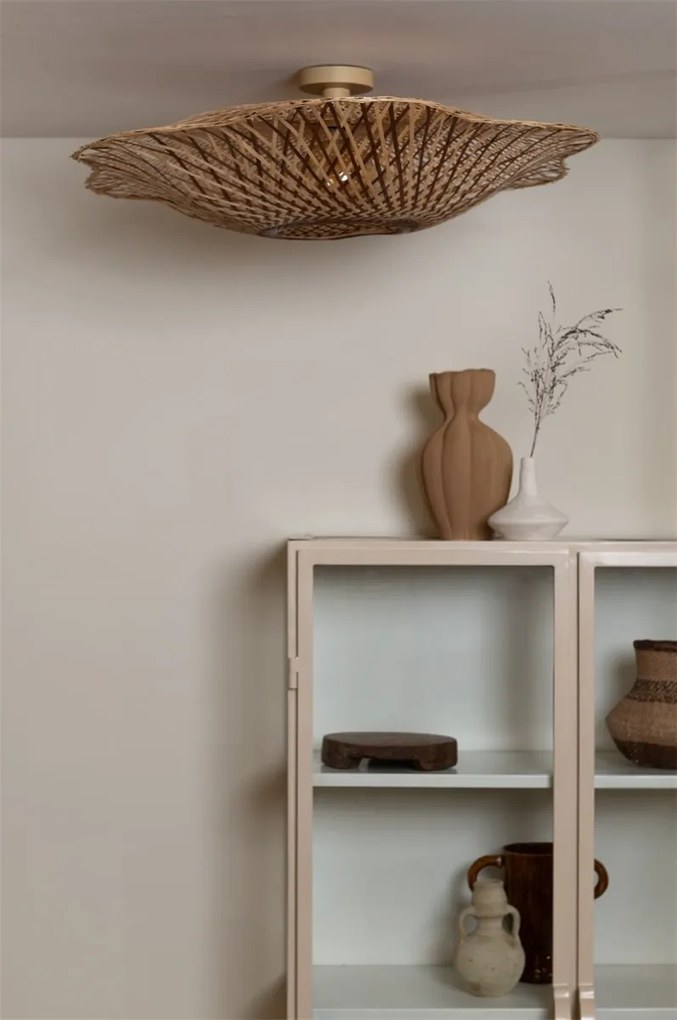 Plafoniera Eco, Bambus, Madura nat/brown, L