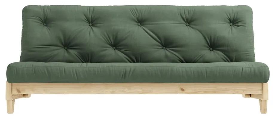 Canapea variabilă KARUP Design Fresh Natural, verde