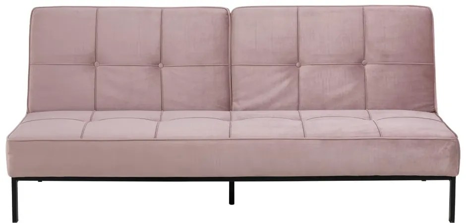 Canapea extensibilă Actona Perugia, roz