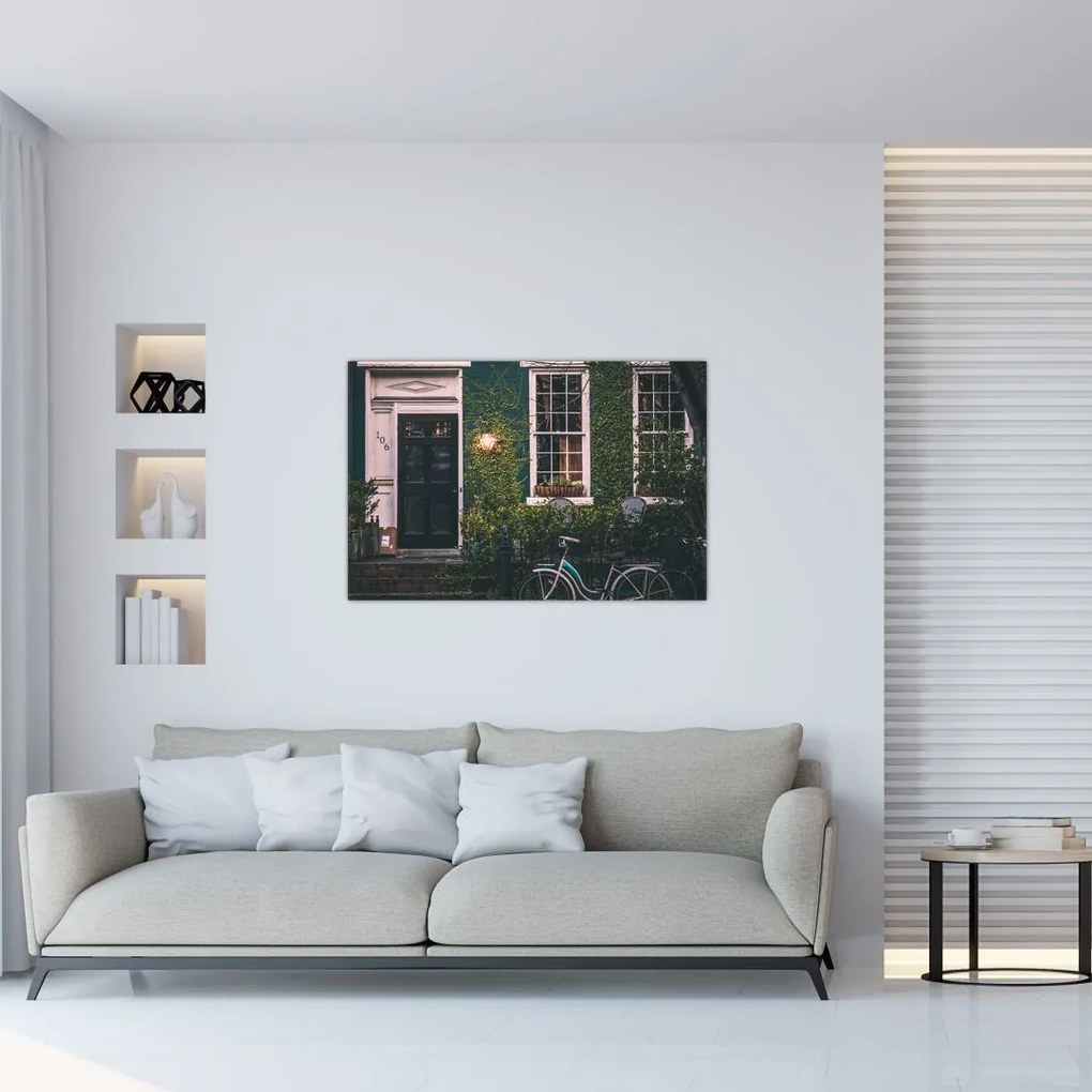 Tablou - Acasă de la plimbare (90x60 cm)