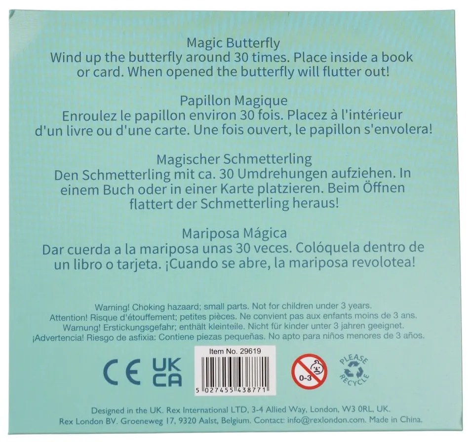 Jucărie Magic Butterfly – Rex London