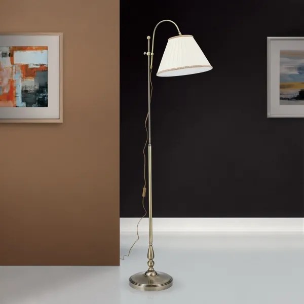 Lampadar Orion Stl 12-1101/1 TONIA 1xE27/60W/230V 183 cm alb/bronz