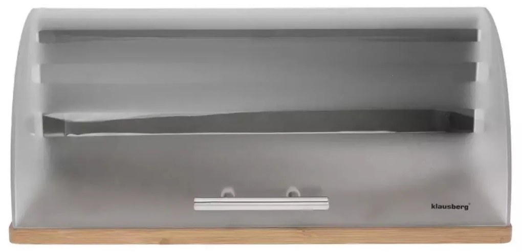 Cutie pentru paine argintie Klausberg KB7096