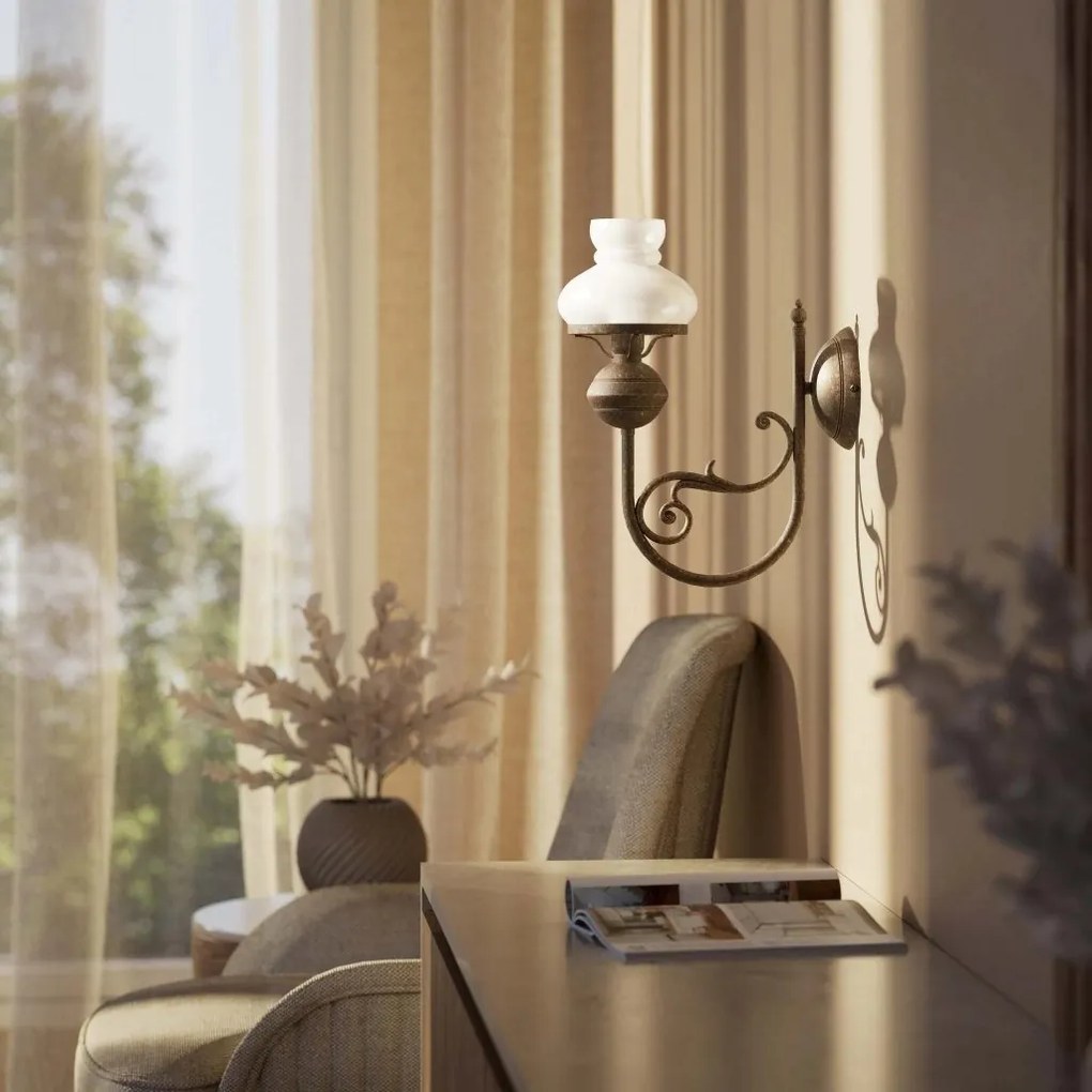 Aplica de perete din alama stil nautic clasic Mississippi