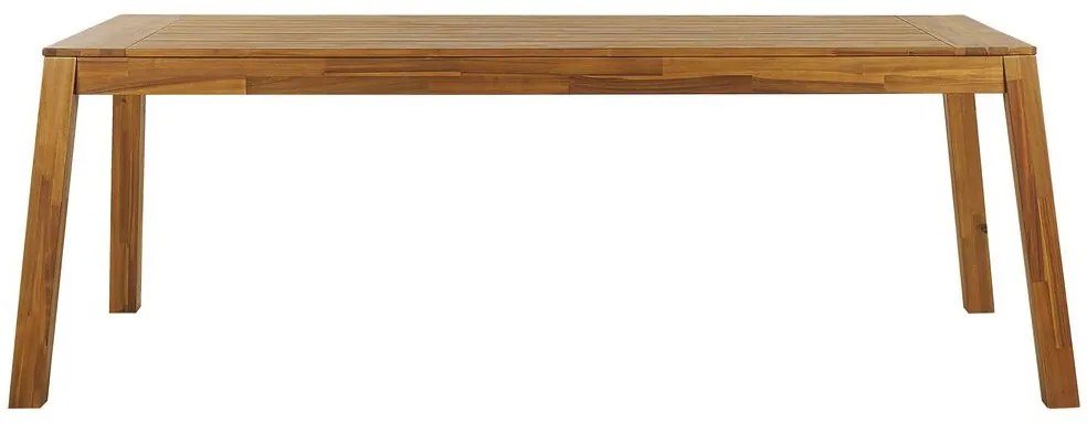 Set mobilier grădină LIVIGNO (lemn deschis) (cu bănci) (pentru 6 persoane). 1026905