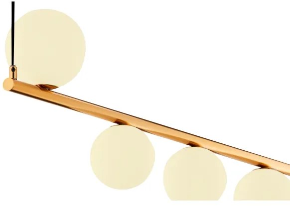 Lustră pe cablu TAIDA 6xG9/40W/230V alamă Jupiter 1922