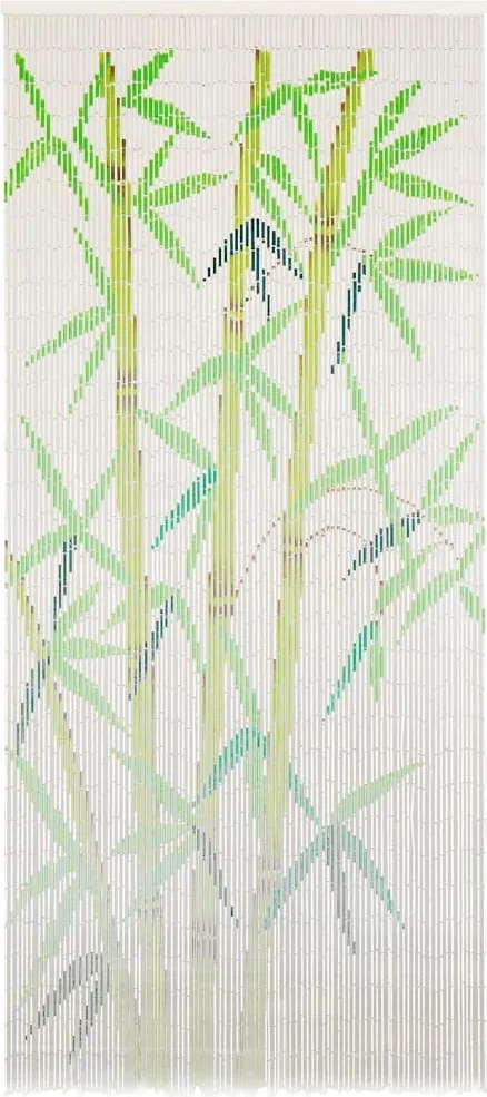 vidaXL Perdea de ușă pentru insecte, 90 x 200 cm, bambus