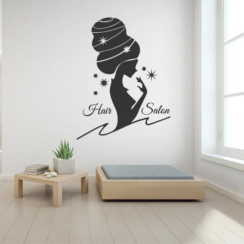 Sticker perete Hair Salon
