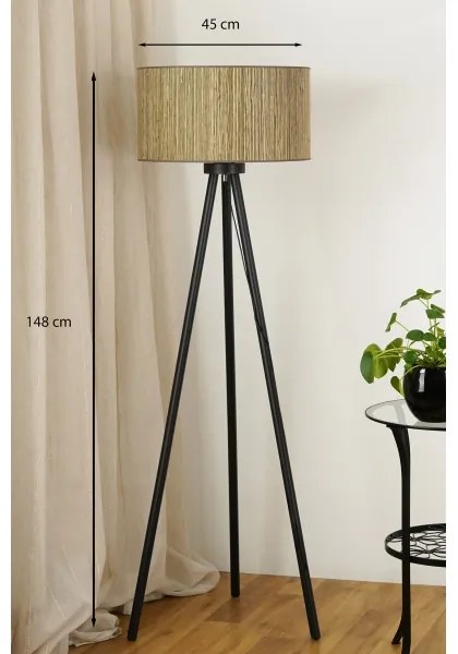 Lampadar Brilagi BOSTON ROLLER 1xE27/15W/230V maro/auriu