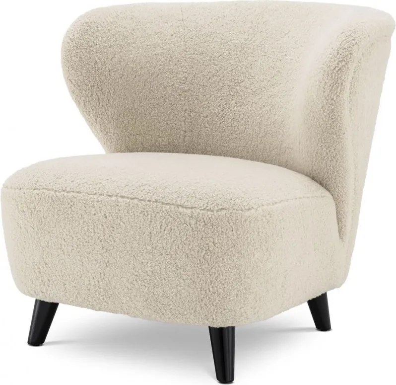 Fotoliu design elegant LUX Hydra, brisbane crem 115460 HZ