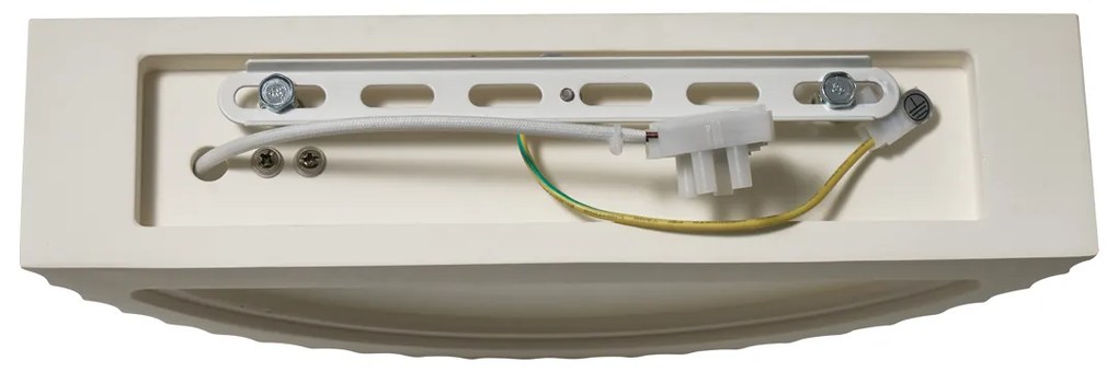 Lampă de perete scandinavă albă organică - Plaster