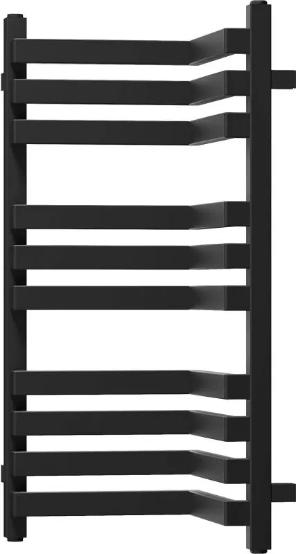 Mexen Loop radiator de baie de colț 750 x 375 mm, 413 W, negru - W129-0750-350-00-70