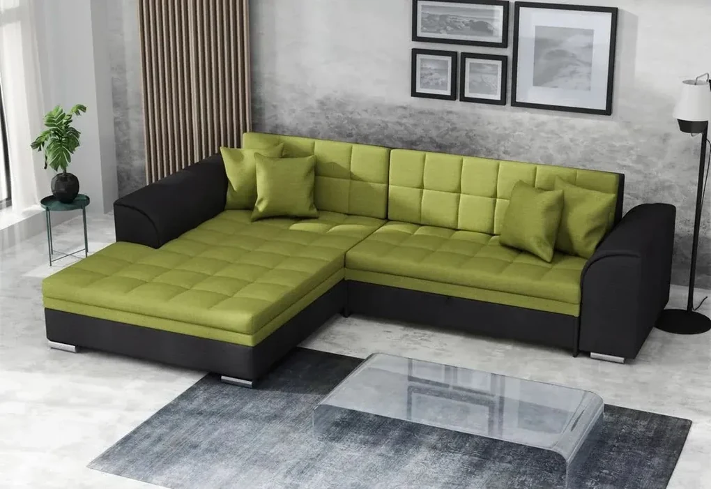 Supermobel Colțar extensibil SORENTO, 294x80x196, inari23/soft33, dreapta