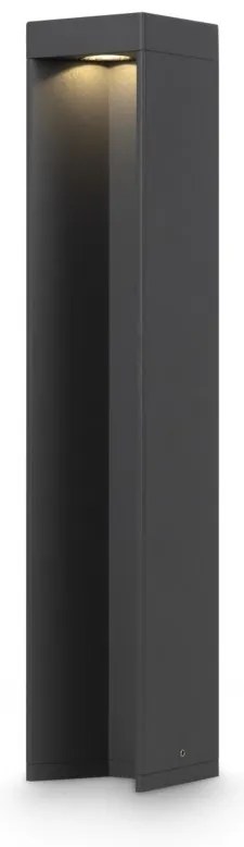 Stalp LED mic pentru iluminat exterior IP54 Essen gri H-45cm