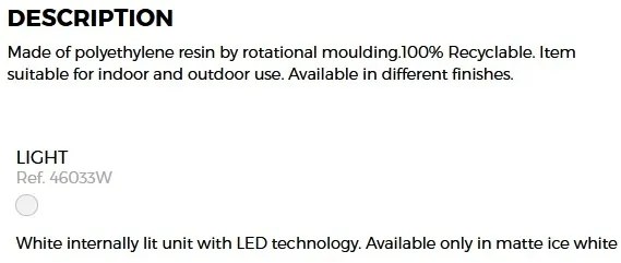 CORP DE ILUMINAT LED DECORATIV MORA LAMP II