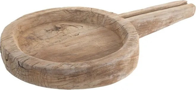 Tavă decorativă stil ethnic, din lemn masiv stil "Nomada"