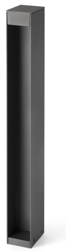 Stalp LED iluminat exterior IP65 CERLER H-60cm gri