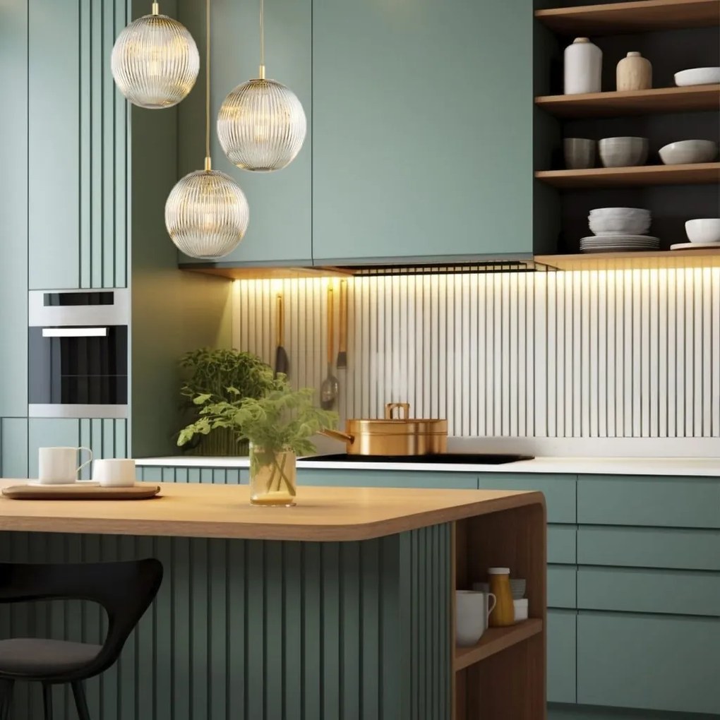 Lustra design modern cu 3 pendule Paloma