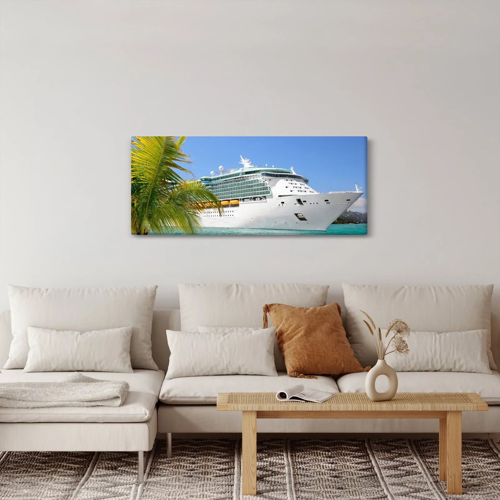 Tablou - Vas de croazieră (120x50 cm)