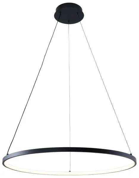 Lustră LED pe cablu Zuma Line 2023201-BK60 BRENO LED/28W/230V 3000/4000/6000K