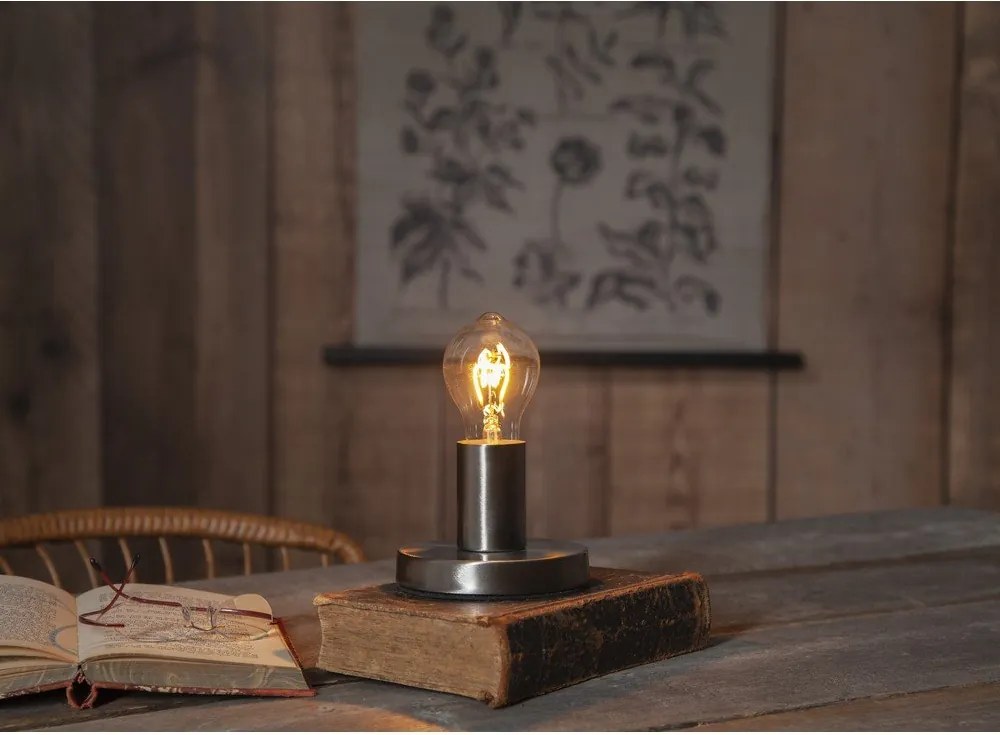 Bec LED/cu filament E27, cu lumină caldă și intensitate reglabilă 4 W Spiral Filament – Star Trading