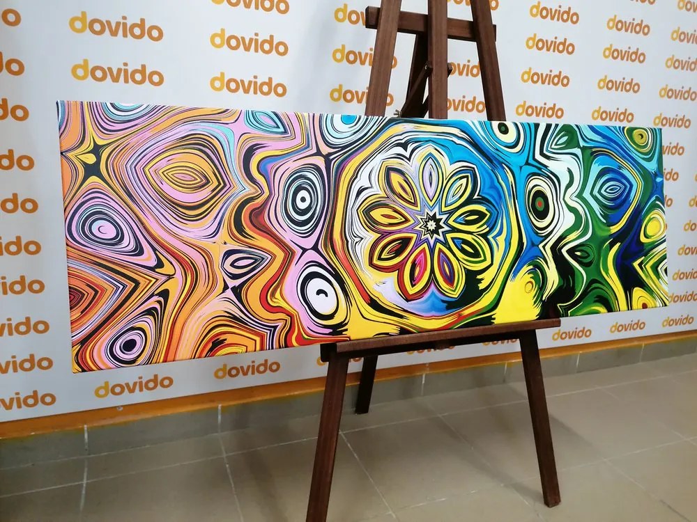 Tablou artă creativă colorată