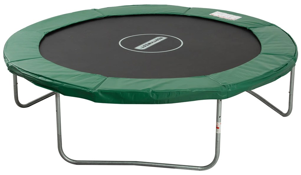 HOMCOM Pernă de protecție pentru trampolină de grădină, Ø 244cm Verde | Aosom Romania