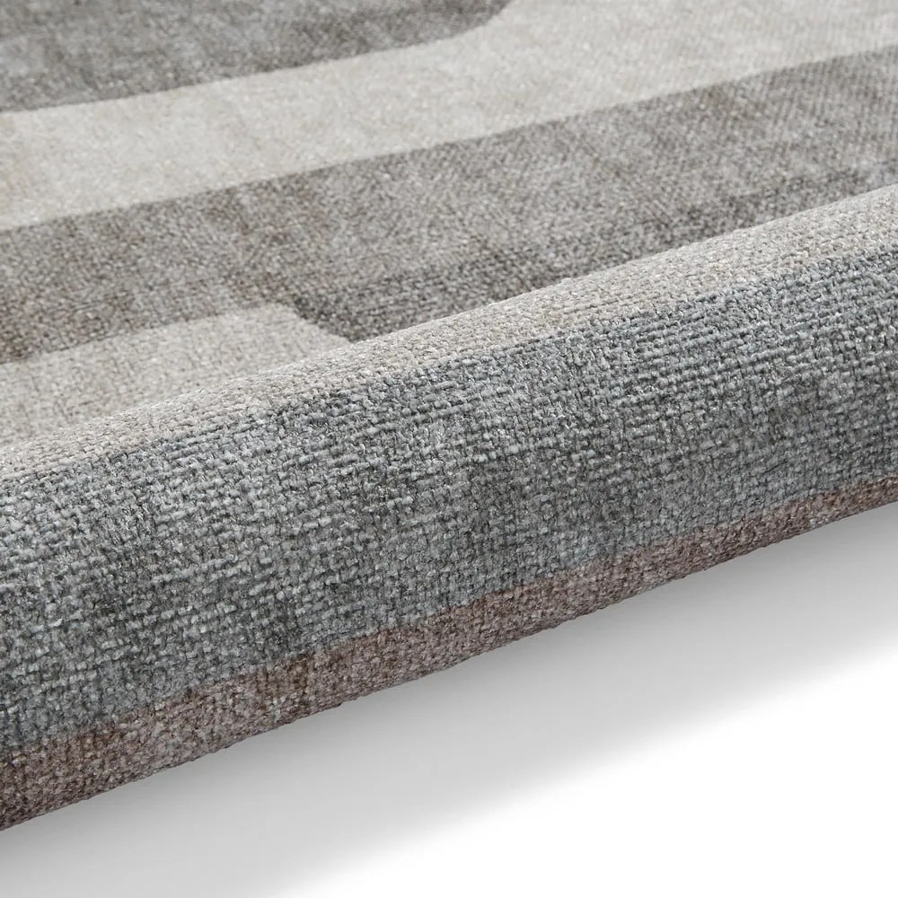 Covor tip traversă bej lavabil din amestec de bumbac 60x170 cm Whisper – Think Rugs