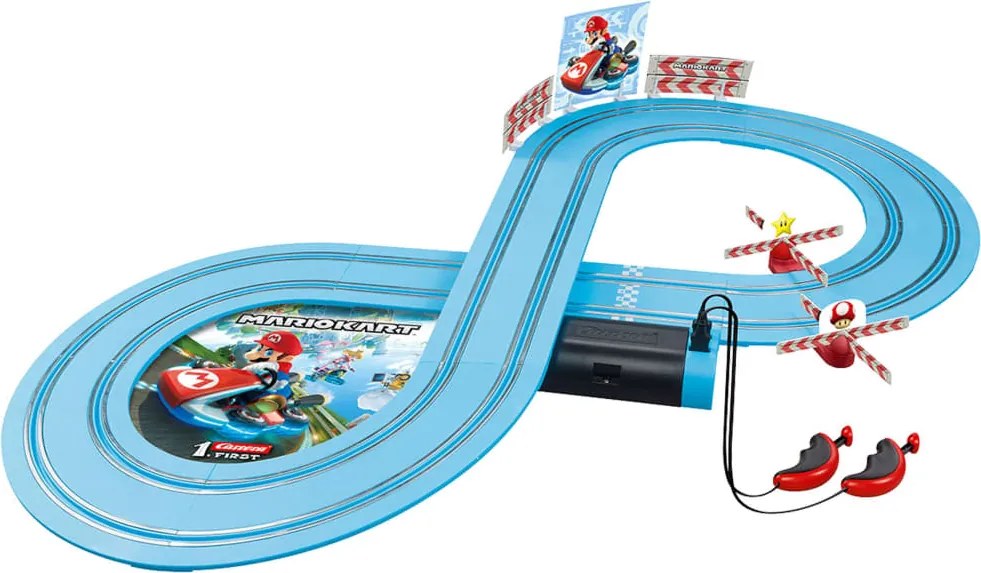 Carrera Set mașinuțe de curse și pistă FIRST Nintendo Mario Kart 1:50