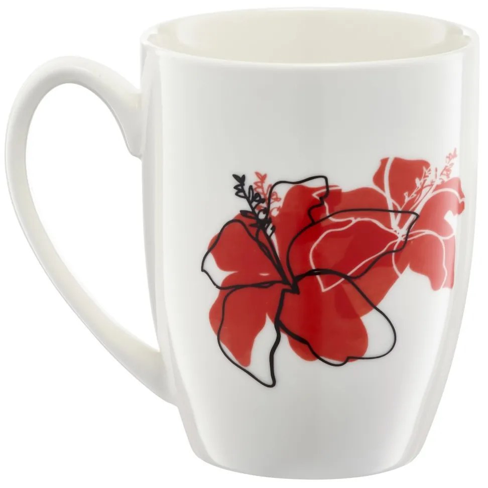 Cana model floare 380ml Love