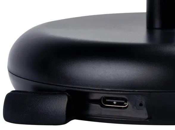 Lampă LED reîncărcabilă dimabilă Kanlux 37311 FLUXY LED/1,7W/1800 mAh IP44 negru