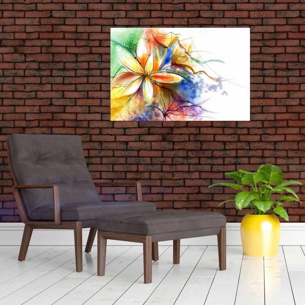 Tablou - Floare (90x60 cm)