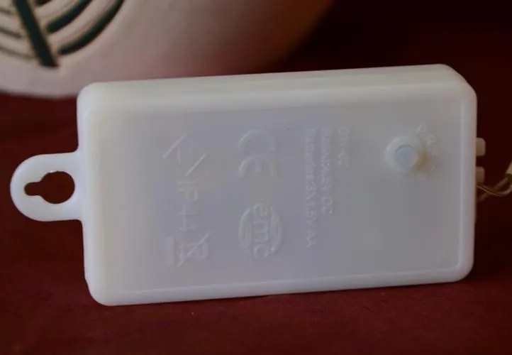 LED lanț de Crăciun- 5m, 50 diode, alb cald