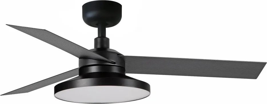 Lustra LED cu Ventilator tavan si telecomanda CRUISER TAK S negru 2700K