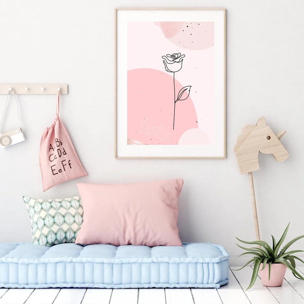 Poster - Trandafir (A4)