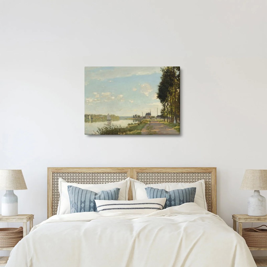 Tablou - Claude Monet, Argenteuil, reproducere (70x50 cm)