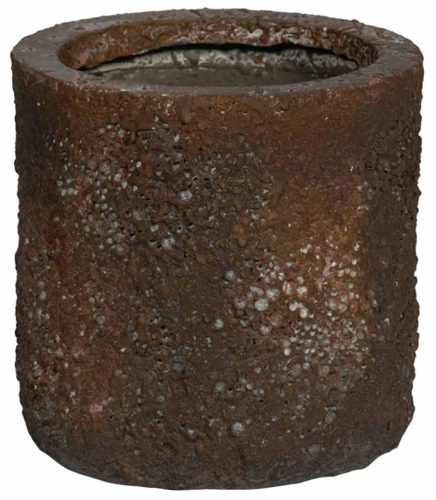 Ghiveci de flori Puk, maro lucios, mai multe dimensiuni - PotteryPots Mărime: S - v. 15.0 cm, ⌀ 15.0 cm