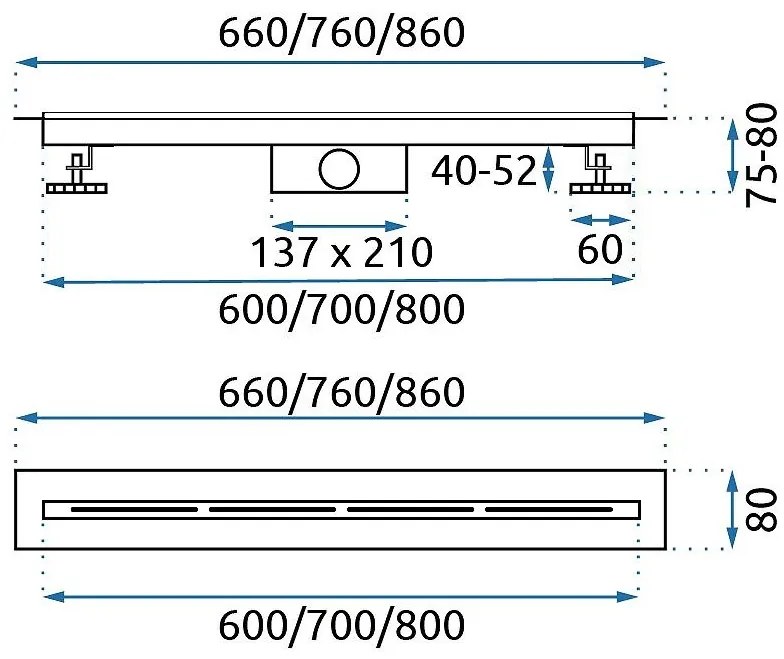 Rigola dus Rea Rea FILO 70 crom periat
