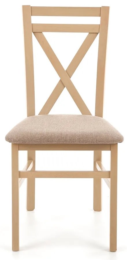 Scaun de bucaterie Darius, gri/alb