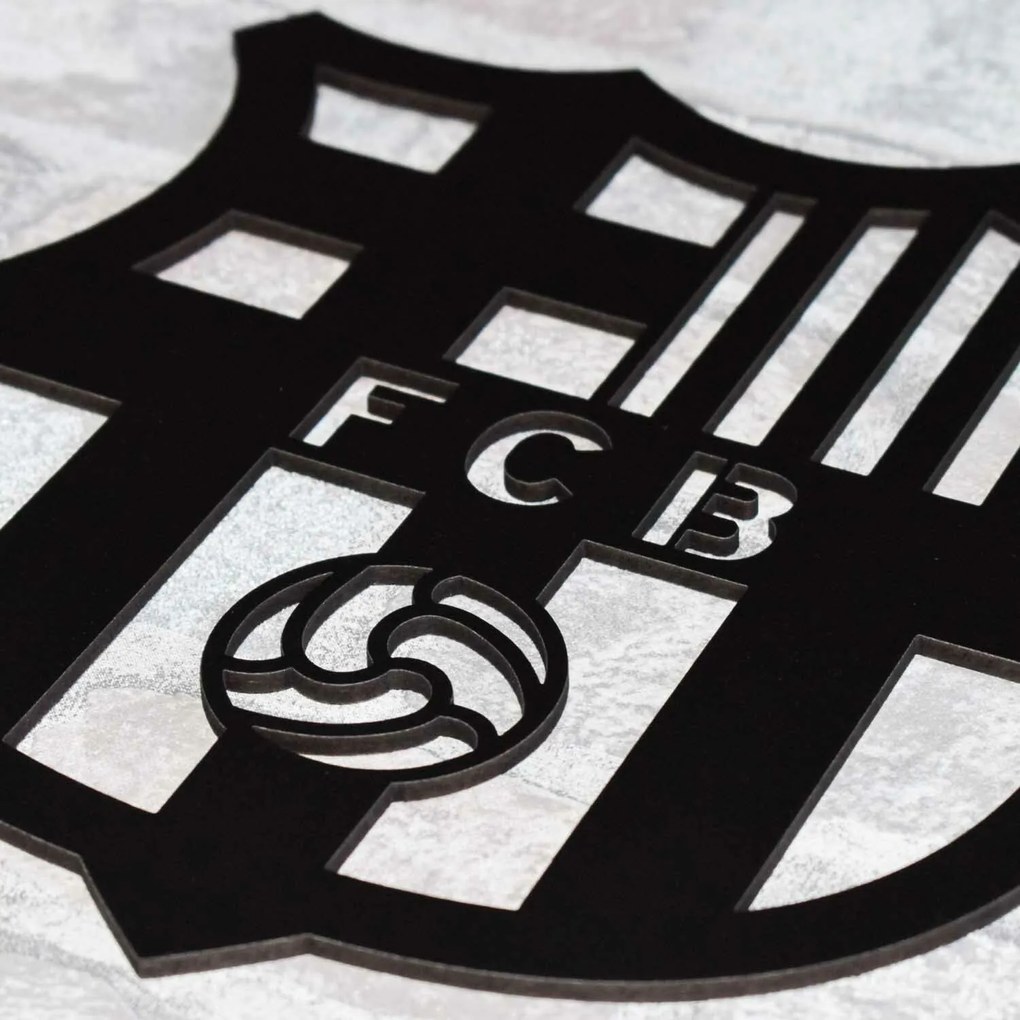 DUBLEZ | Sticker FC Barcelona din lemn