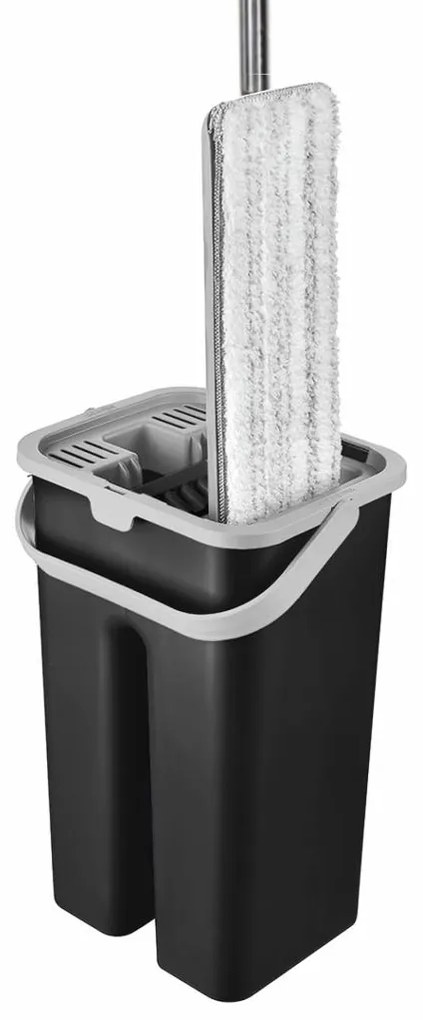 Set Curatenie Master Clean Cu Mop Plat, Vanora Home VN-PP-BLK7