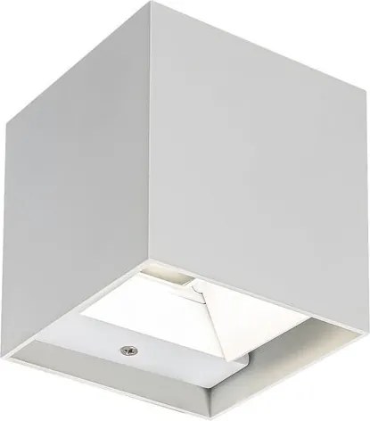 Aplica de perete iluminat exterior ambiental IP54 Solin alba